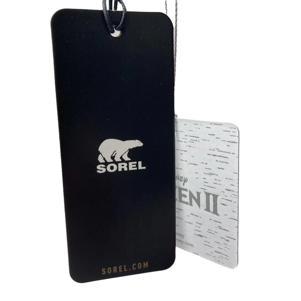 Sorel Disney rain boots toddler Waterproof Little Youth Flurry Frozen 2 PURPLE, - Picture 13 of 13